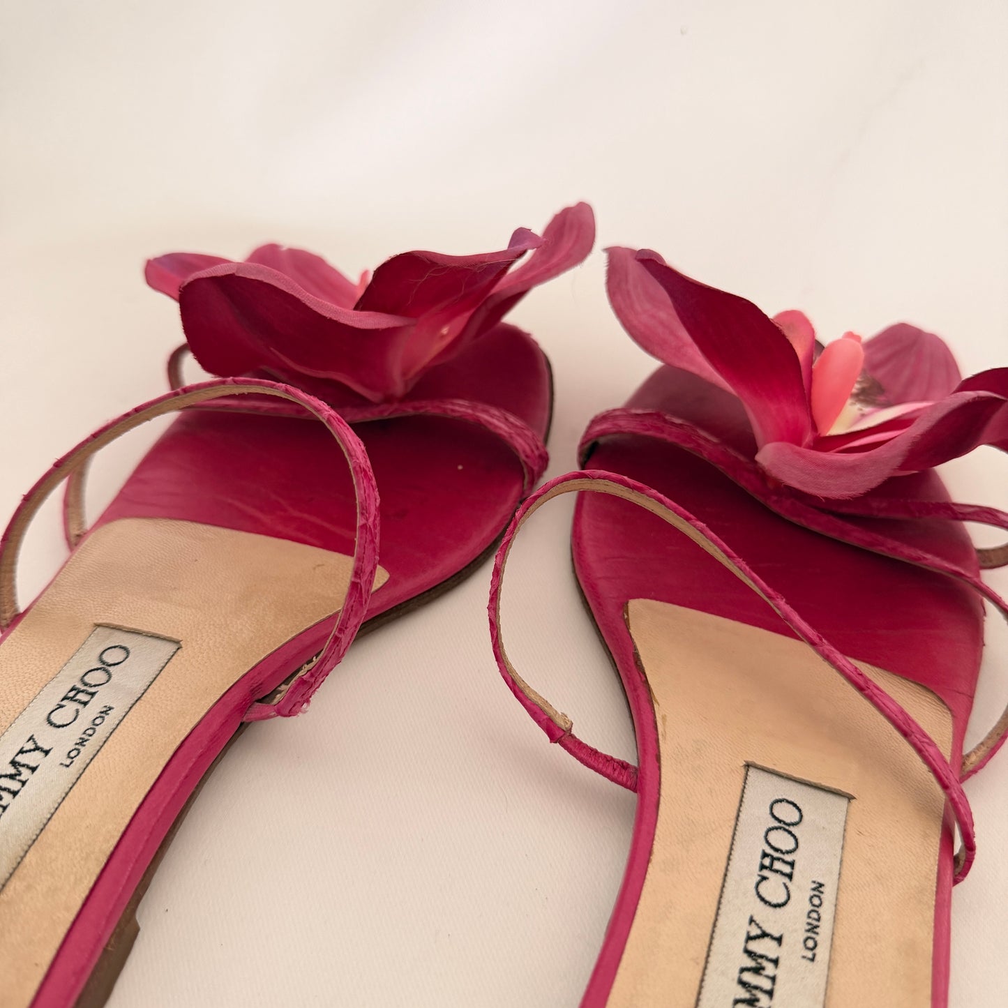 Jimmy Choo Reworked Flat Sandals