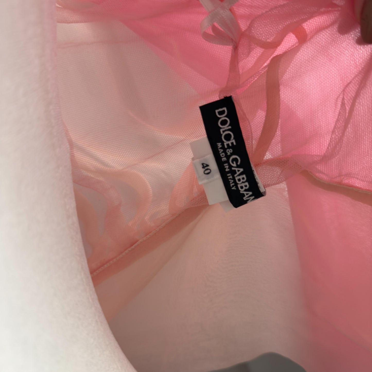 Dolce & Gabbana Silk V-Neck Blouse