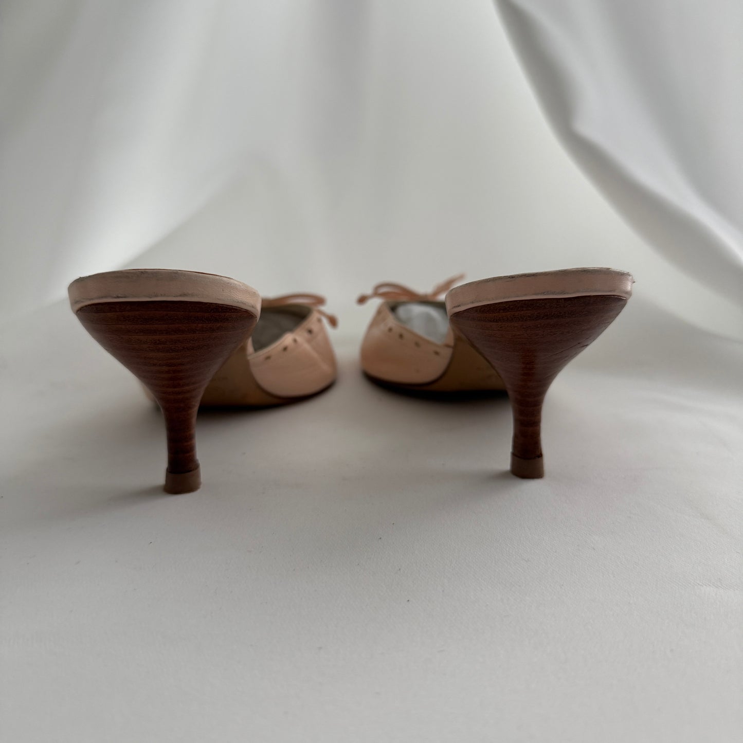 Vintage CC Logo Chanel Mules