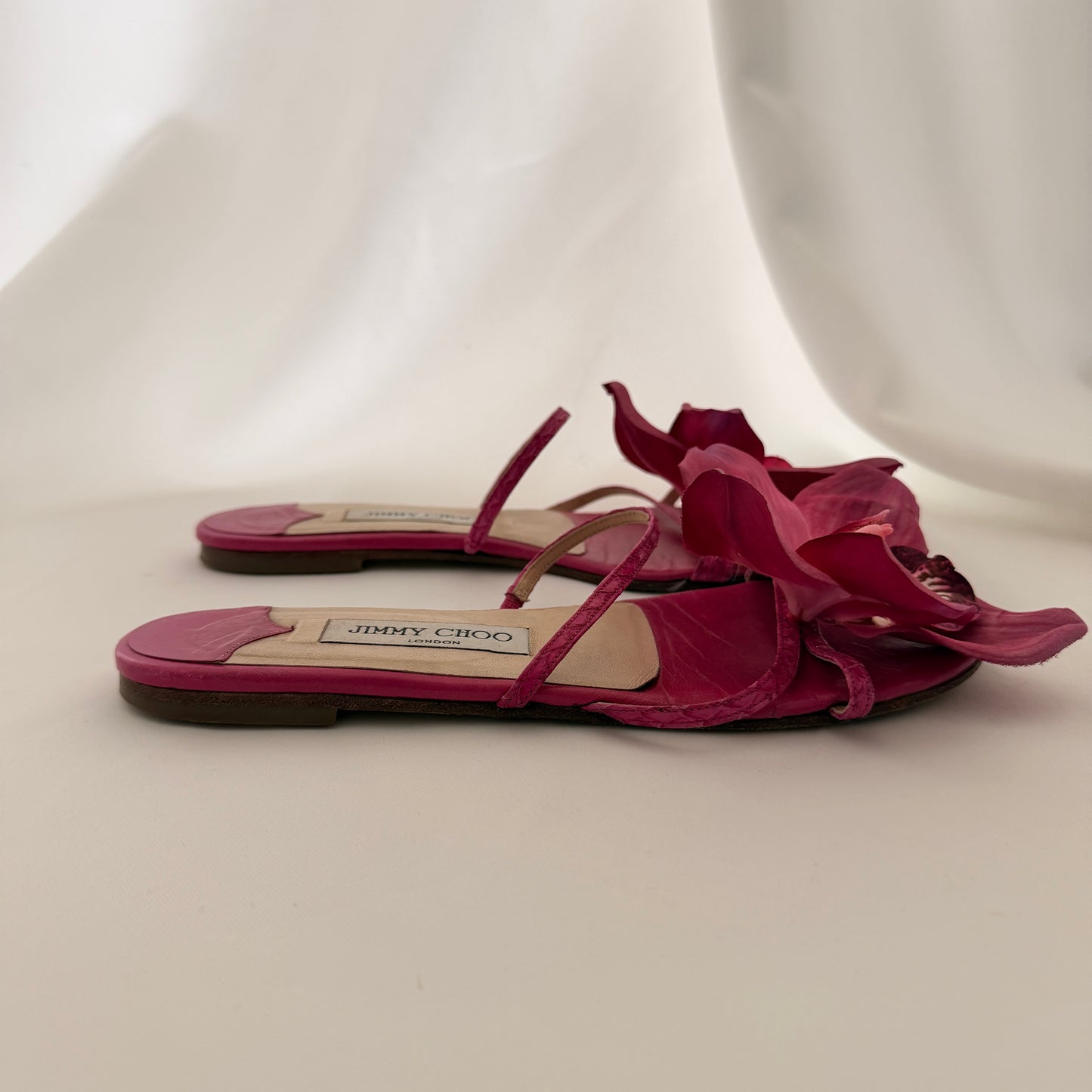 Jimmy Choo Reworked Flat Sandals