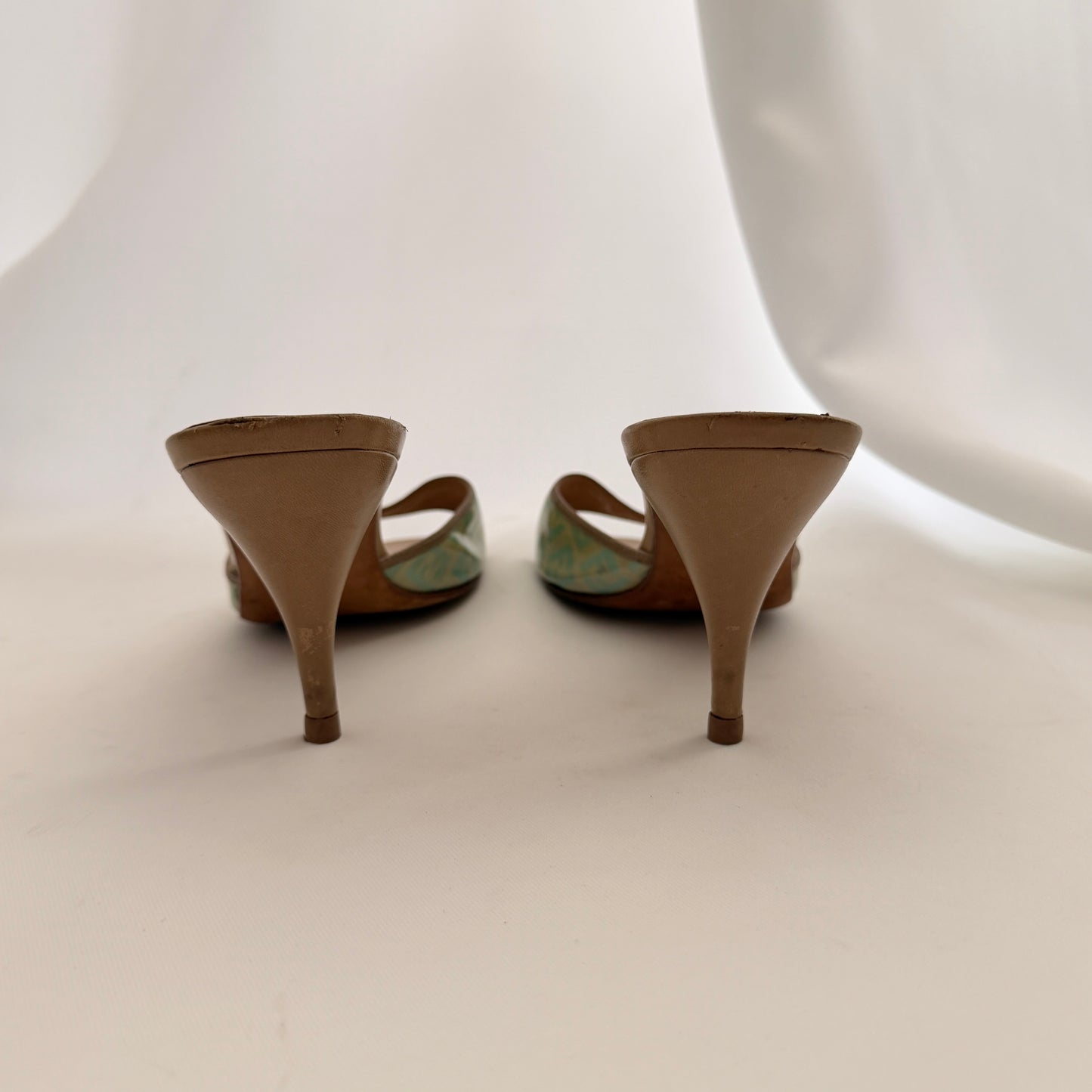 Fendi Monogram Mules