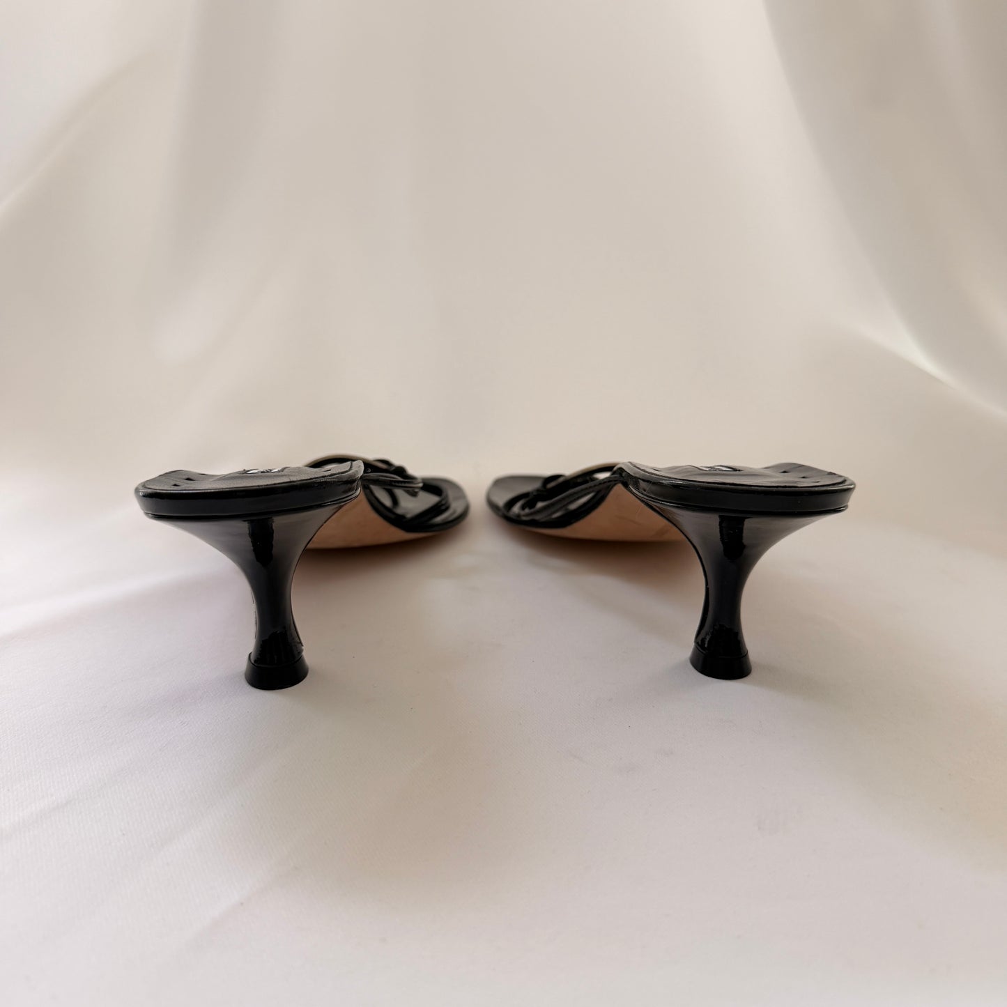 Manolo Blahnik Mules with Embelishment