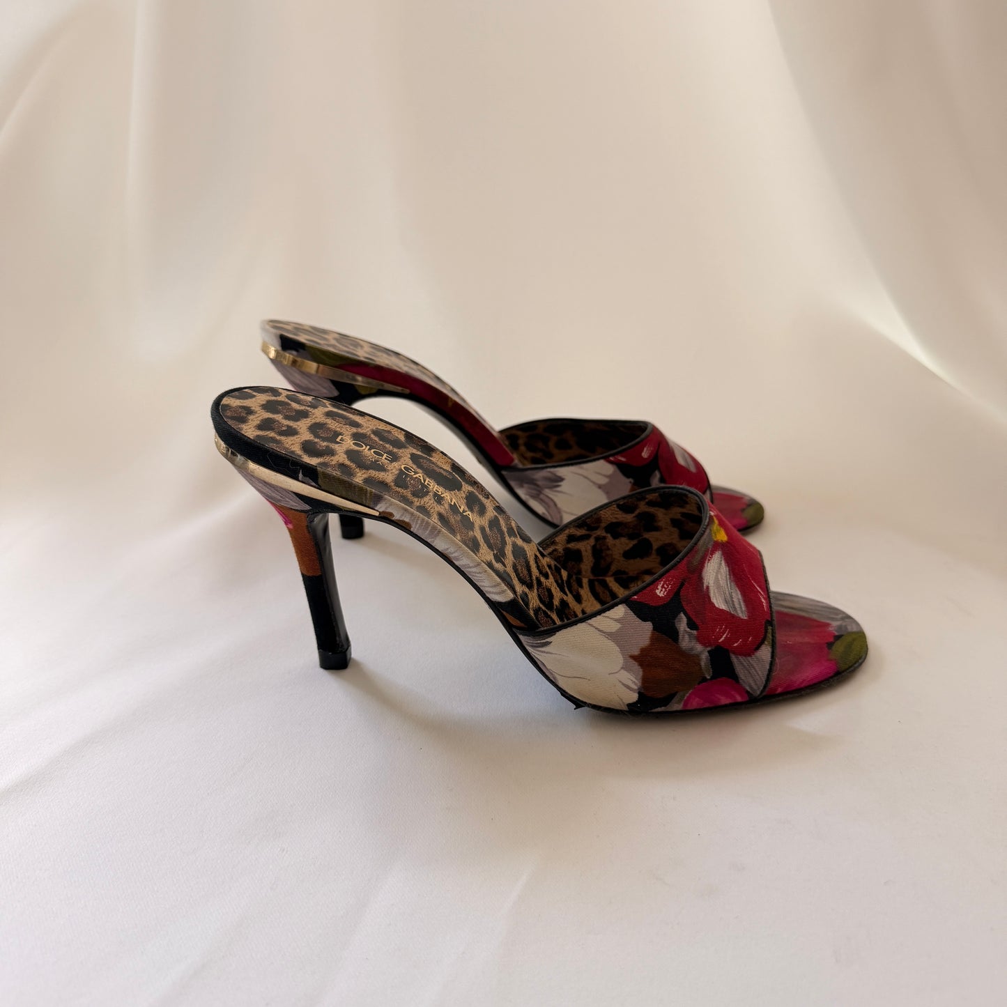 Dolce & Gabbana Floral Mules