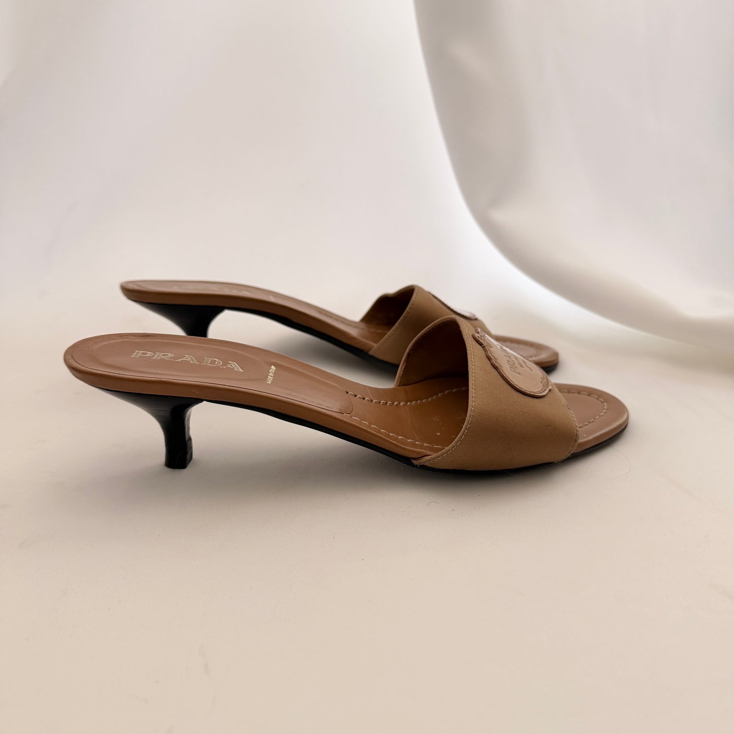 Prada Logo Sandals