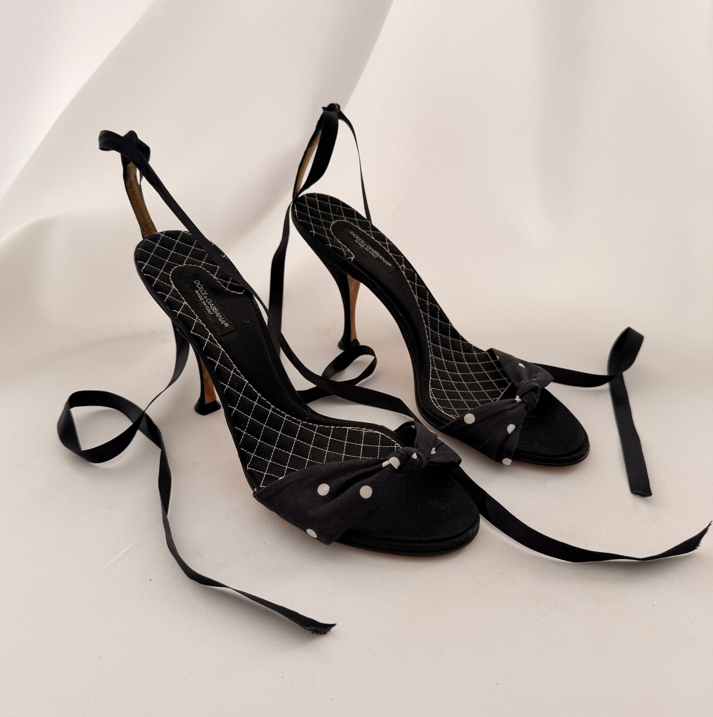 Dolce & Gabbana Polka Dot Heels