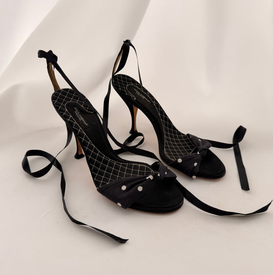 Dolce & Gabbana Polka Dot Heels