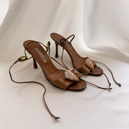 Manolo Blahnik Reworked Seashell Heels