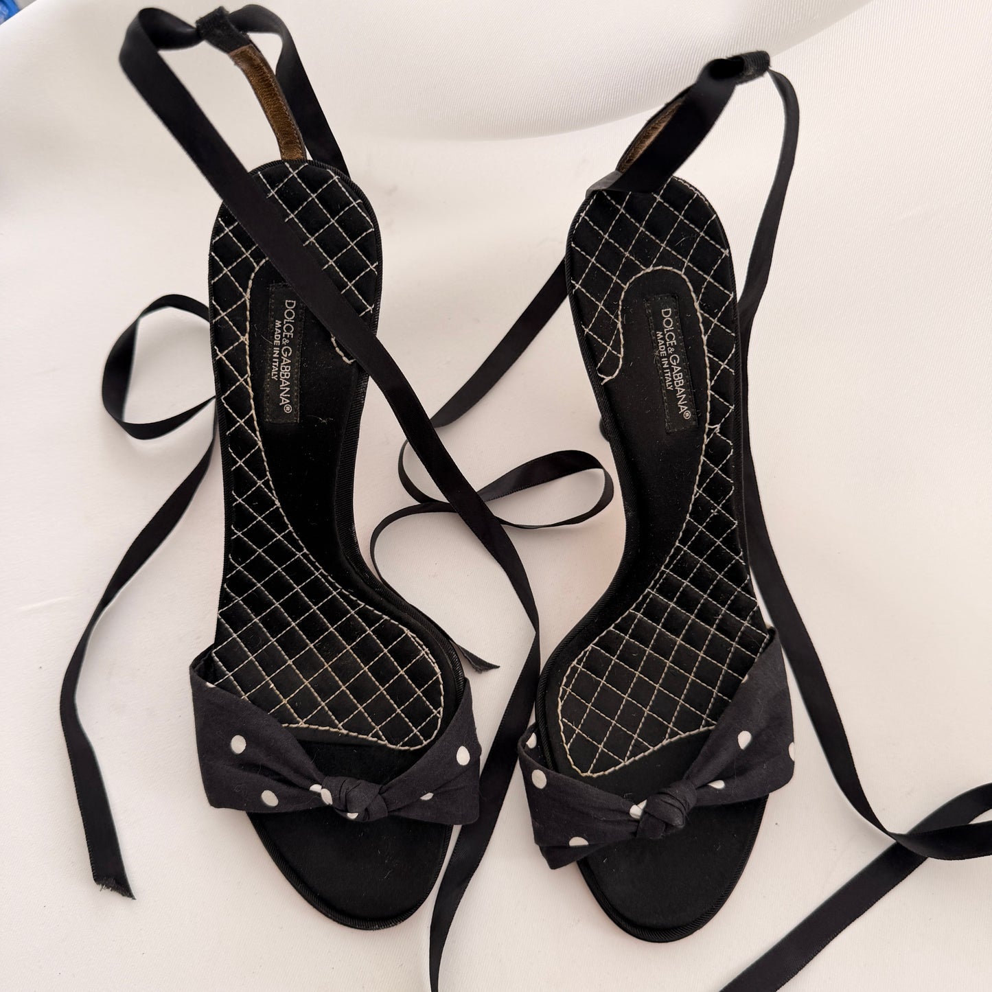 Dolce & Gabbana Polka Dot Heels