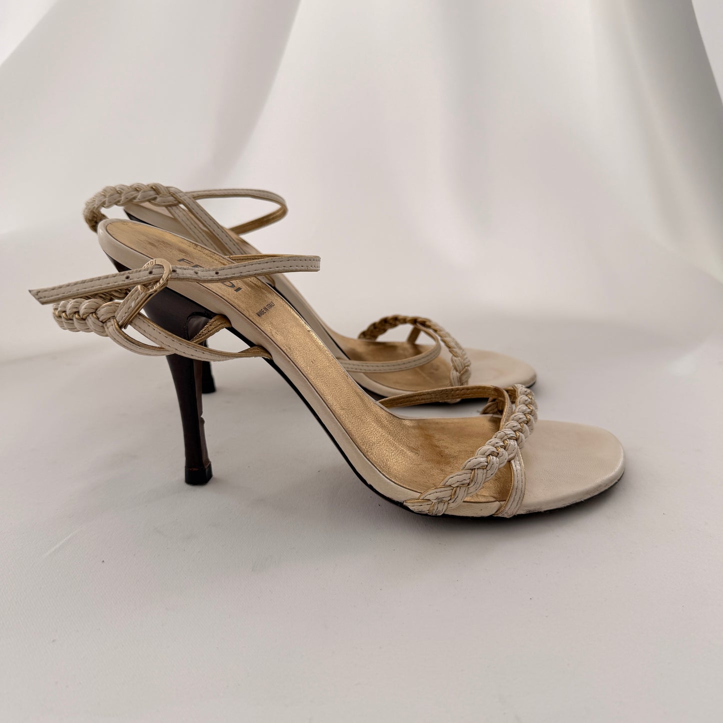 Vintage Fendi Braided Sandals