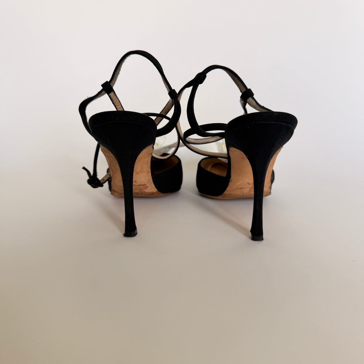 Reworked Manolo Blahnik Orchid Pumps