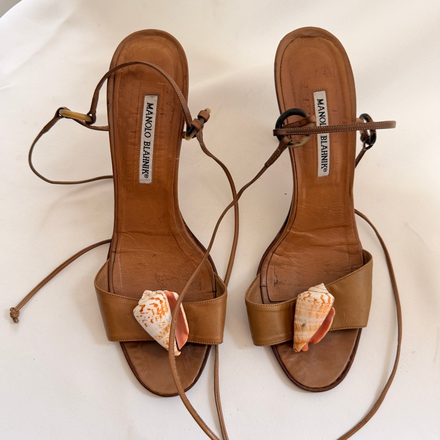 Manolo Blahnik Reworked Seashell Heels