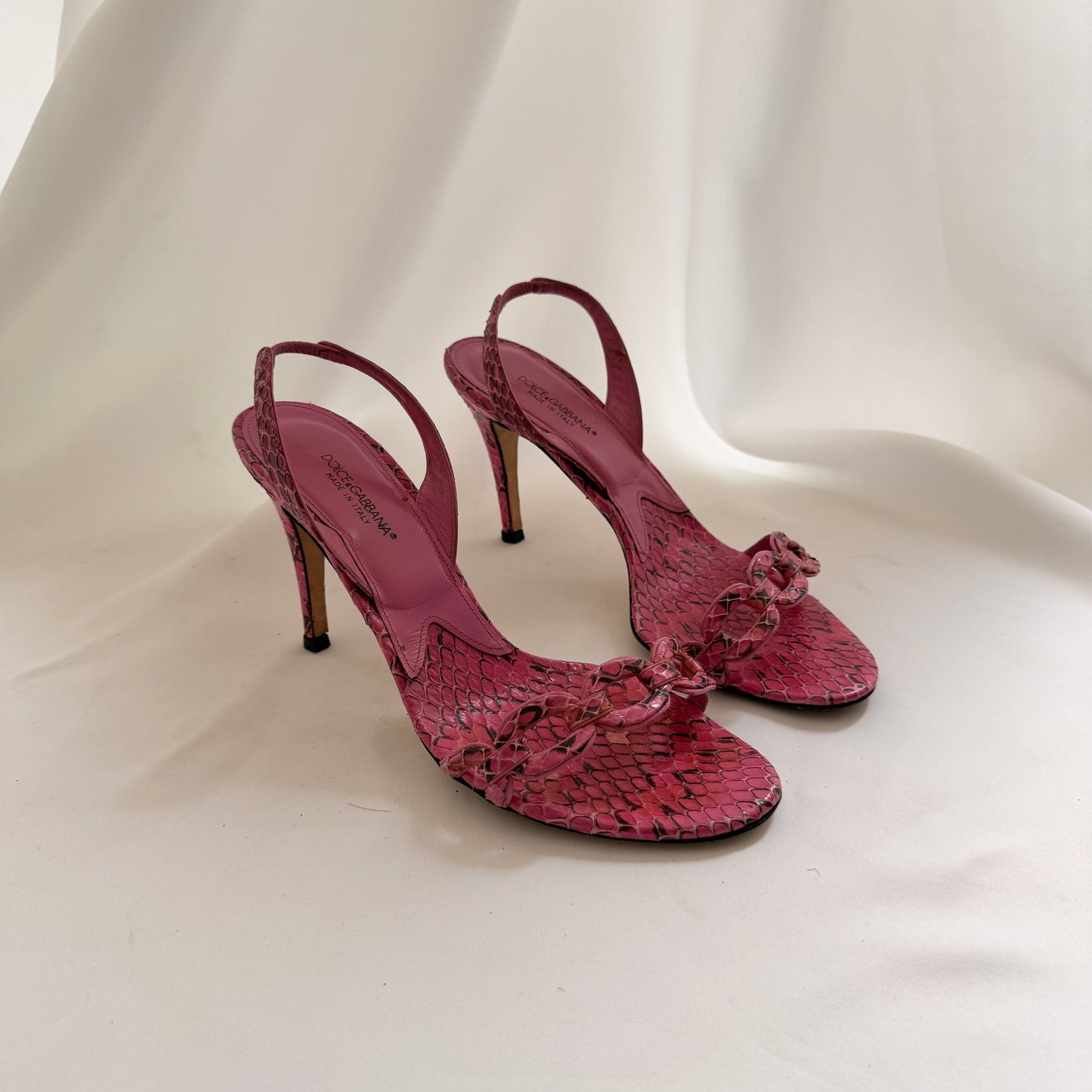 D&G Whips Pumps in Fuxia (37.5)