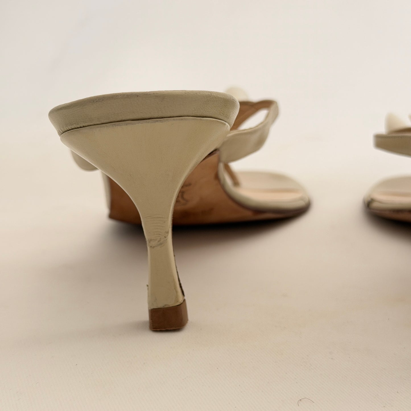 Jimmy Choo Seashell Flip Flop Heels