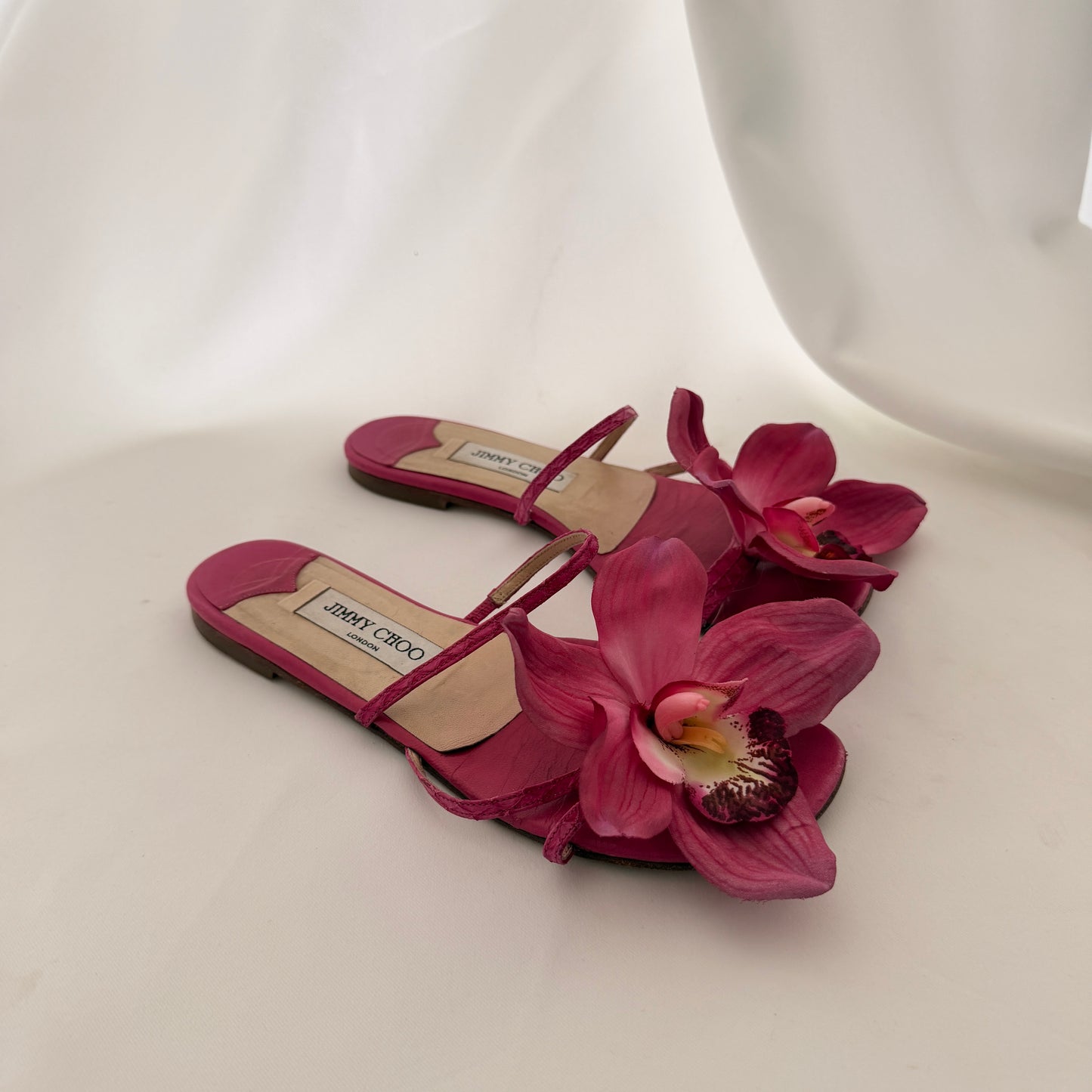 Jimmy Choo Reworked Flat Sandals
