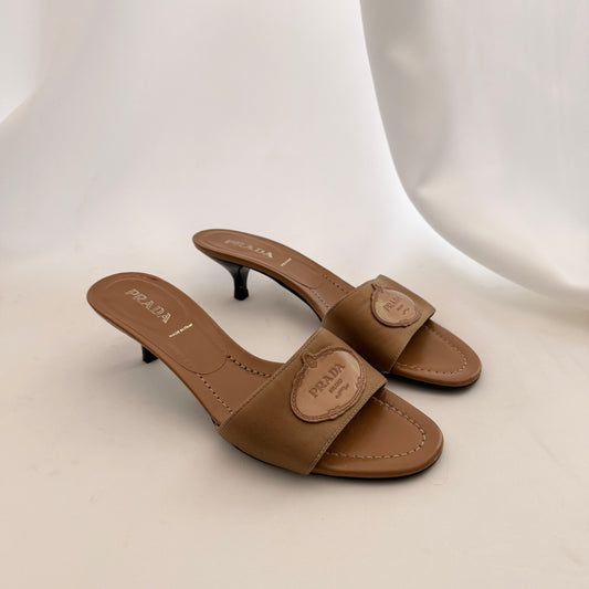 Prada Logo Sandals