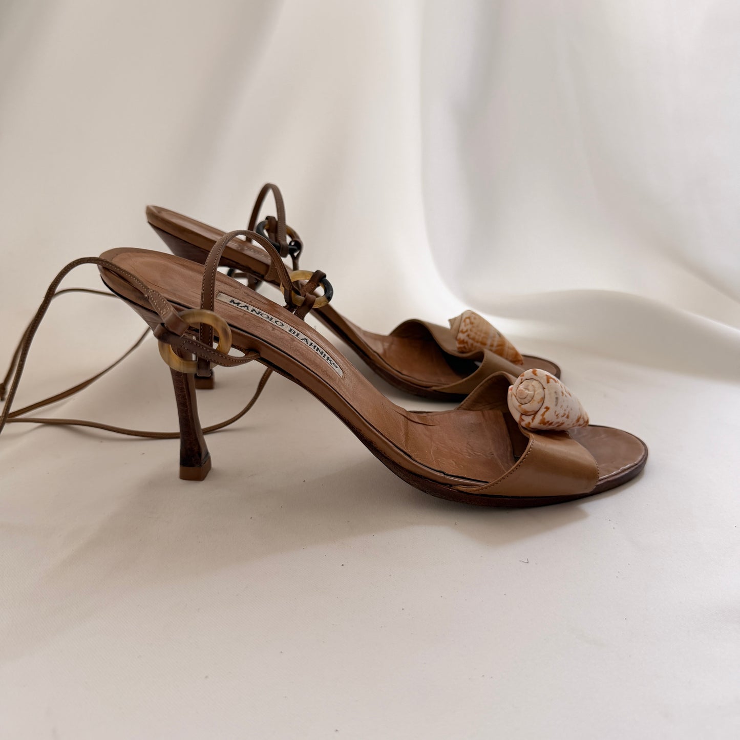 Manolo Blahnik Reworked Seashell Heels