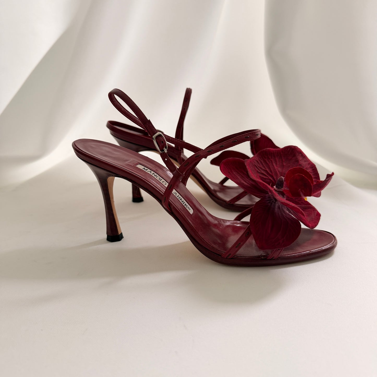 Manolo Blahnik Reworked Orchid Heels
