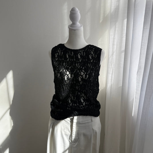 Vintage 90s Dolce & Gabbana Lace Top