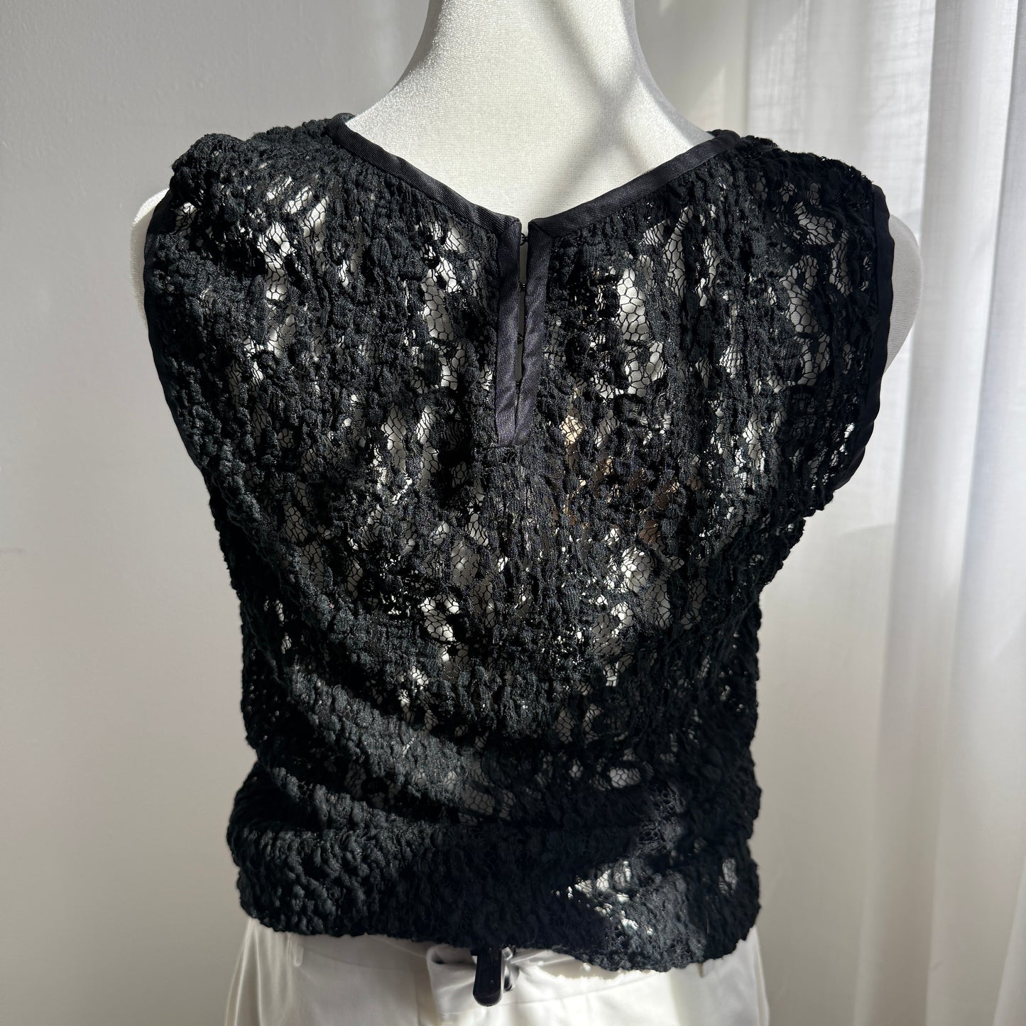 Vintage 90s Dolce & Gabbana Lace Top