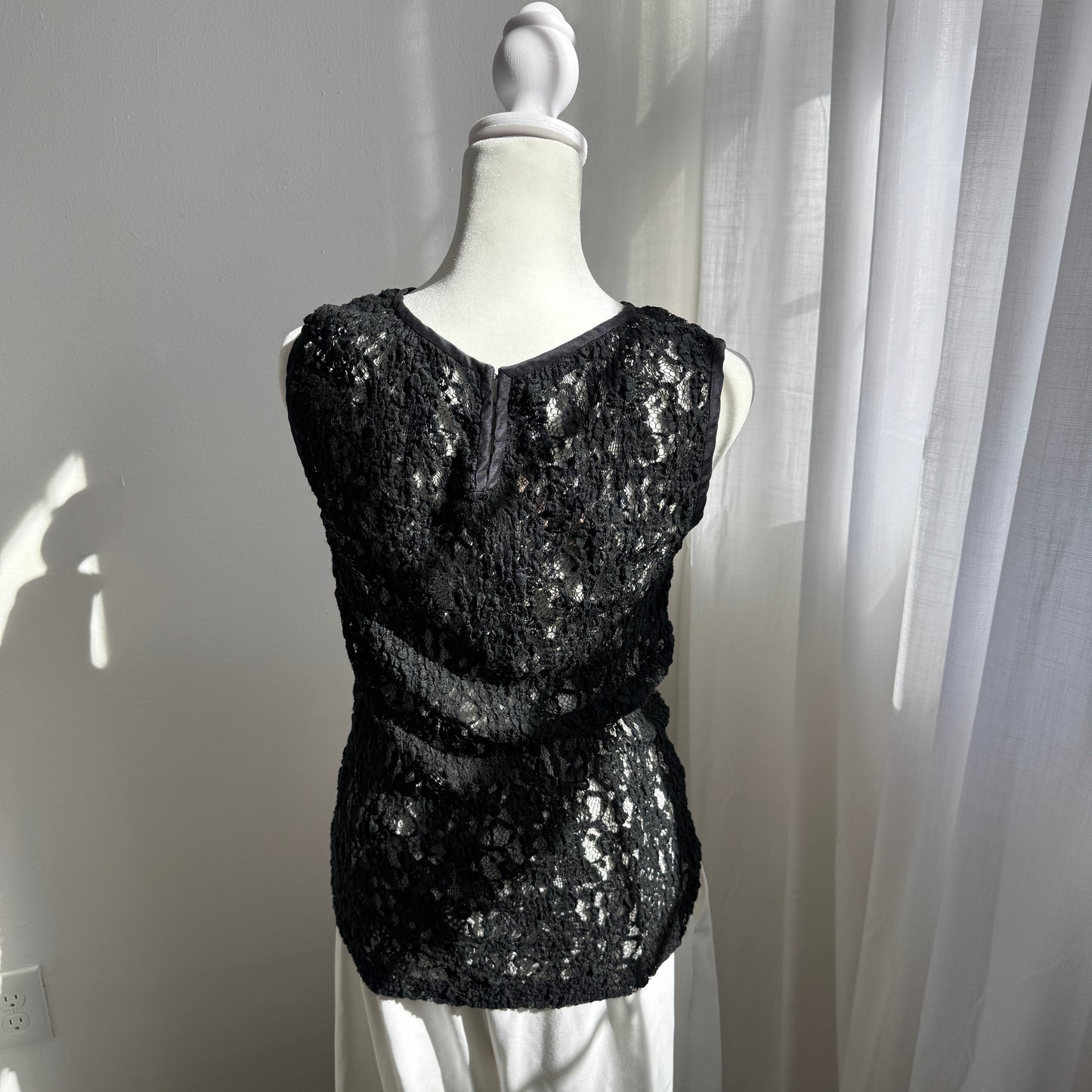 Vintage 90s Dolce & Gabbana Lace Top