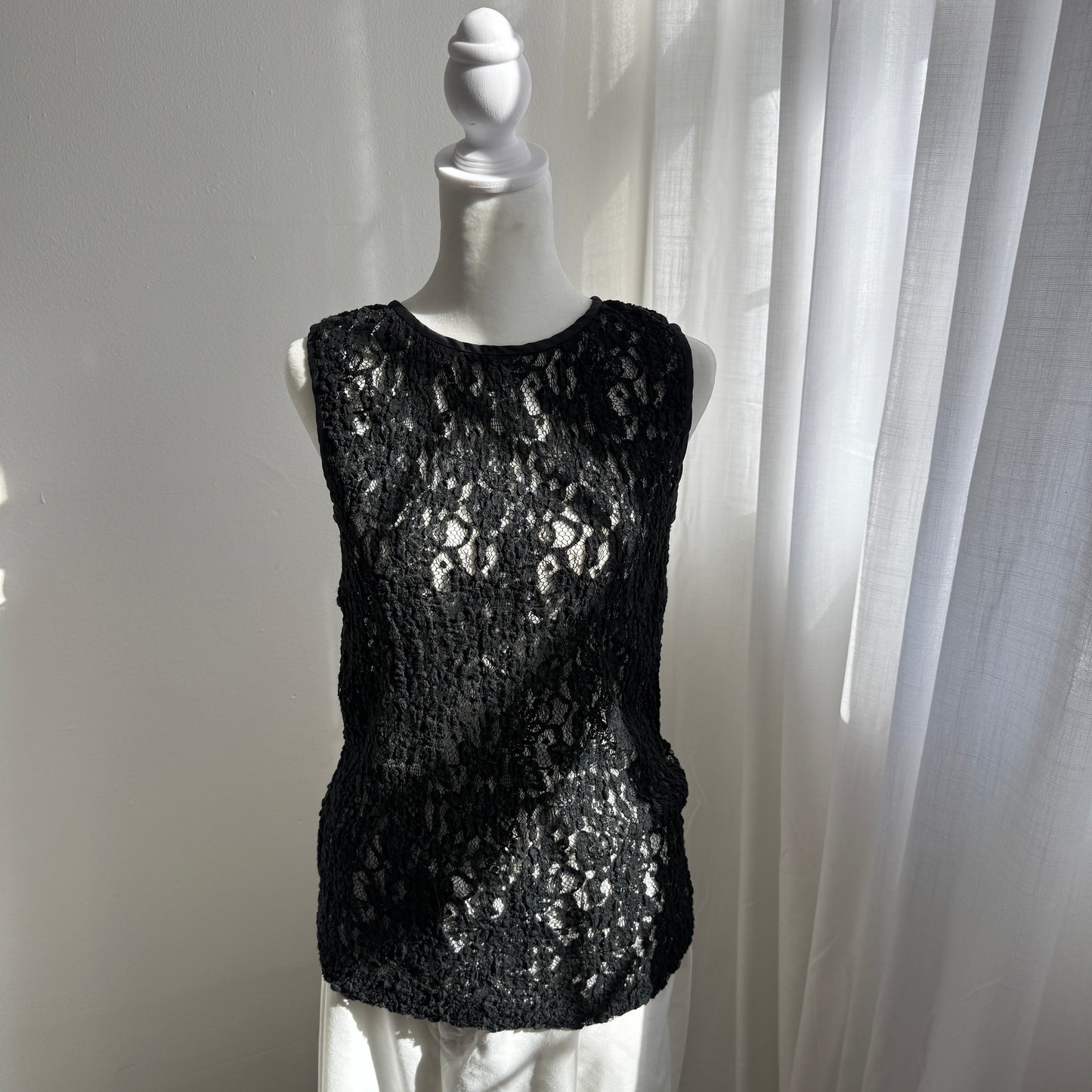 Vintage 90s Dolce & Gabbana Lace Top
