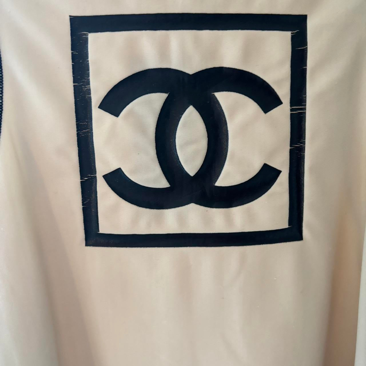 Vintage Chanel Logo Sport Top