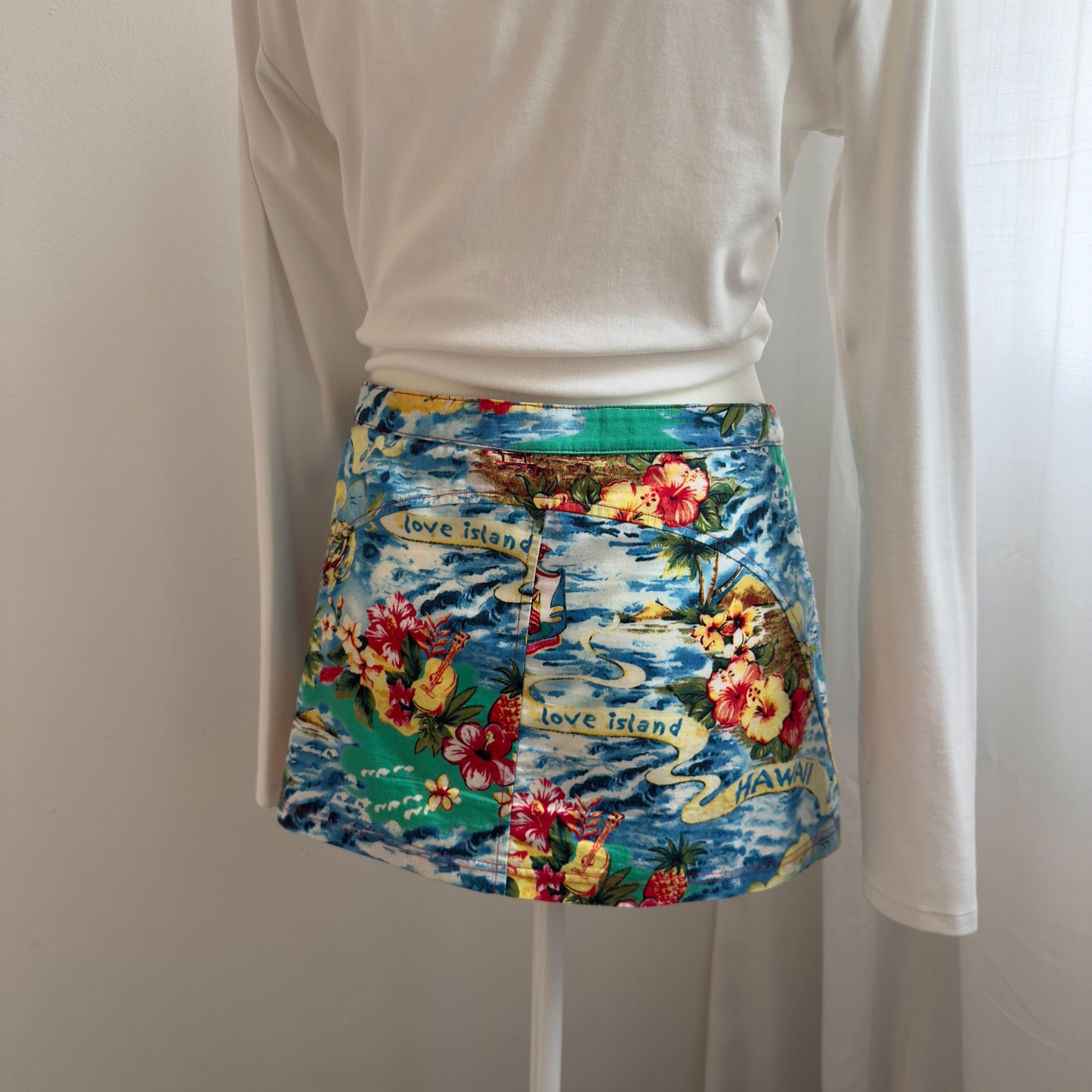 D&G Vintage Tropical Mini Skirt