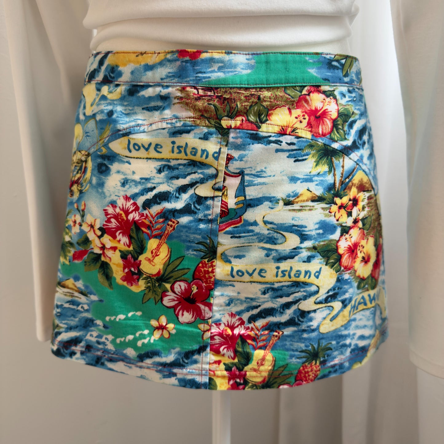 D&G Vintage Tropical Mini Skirt