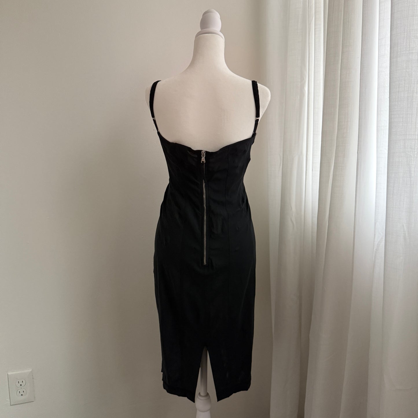 Vintage D&G Mesh Ruched Dress