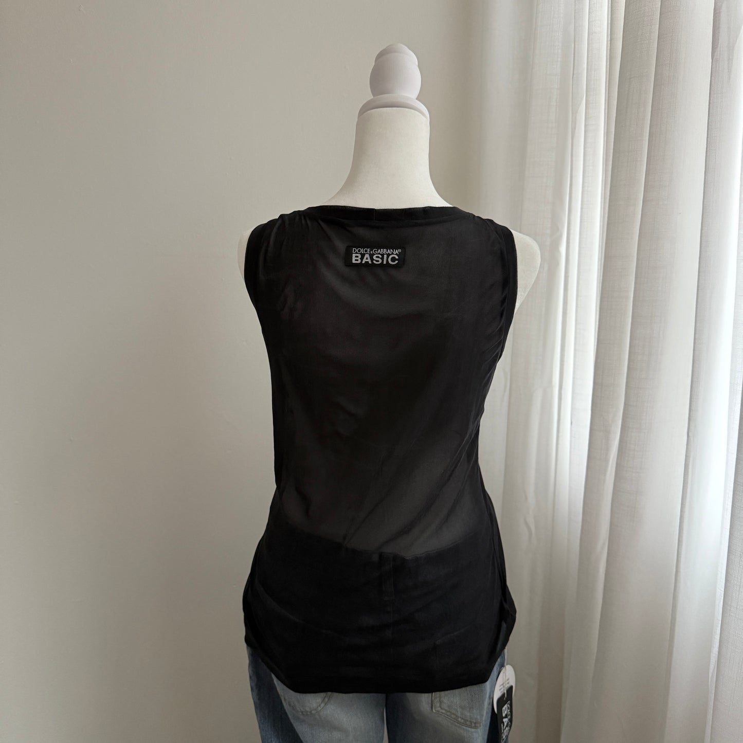 Vintage 90s D&G Mesh Top w/ Tags